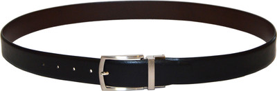 

Dennison Men Evening, Formal Black, Brown Genuine Leather Reversible Belt