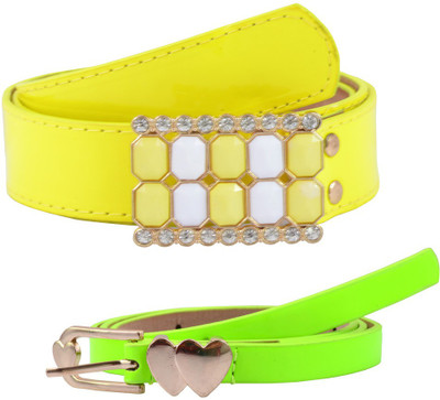 

Antiformal Women Casual, Party Multicolor Artificial Leather Belt