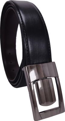 

Revo Men Formal Black Synthetic Reversible Belt