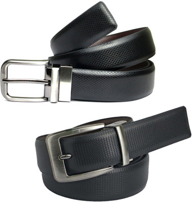 

Saugat Traders Boys Casual, Evening, Formal, Party Black, Brown Artificial Leather Reversible Belt