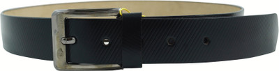 

Burdy Men Formal Black Genuine Leather Belt