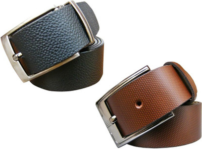 

Winsome Deal Men Formal, Casual Black, Brown Genuine Leather Belt