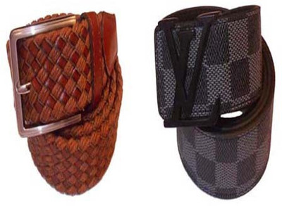

M&Ms Men Casual Multicolor Genuine Leather Belt