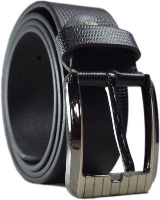 

TannedHides Men Formal Black Genuine Leather Belt