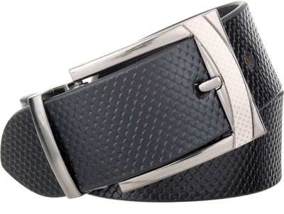 

Laurels Men Casual, Formal Black Genuine Leather Belt, Black-01
