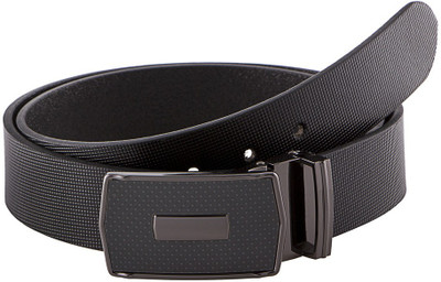 

Gildermen Men Formal Black Genuine Leather Belt