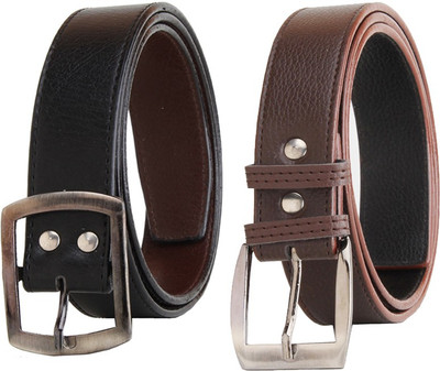 

Elligator Men Casual, Formal, Party Multicolor Artificial Leather Belt