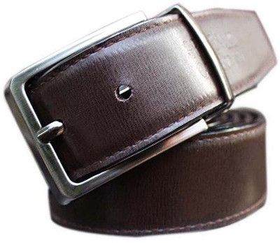 

Kritika Boys Casual Black, Brown Metal Reversible Belt