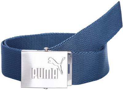 

Puma Men Casual Blue Synthetic Belt, Blue wing teal-brushed silver;no.1 logo