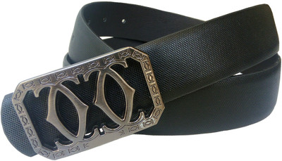 

Justclickfashion Men Casual, Party, Formal Black Genuine Leather Belt