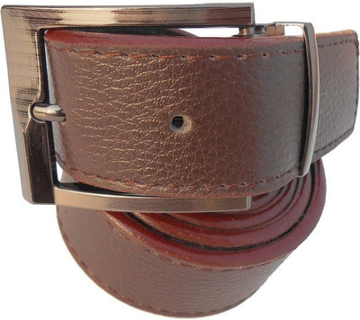 

B.S.Chadha Group Men Formal Brown Artificial Leather Belt