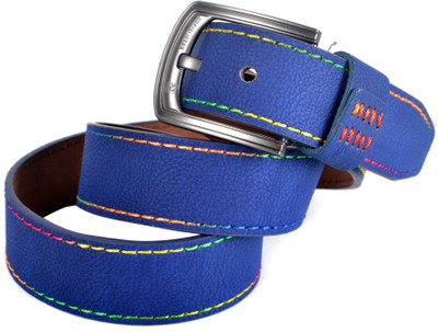 59% OFF on Drakemen Men Casual Blue Artificial Leather Belt 59% OFF on Drakemen Men Casual Blue Artificial Leather Belt