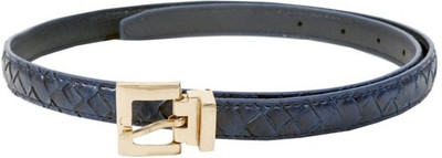 

Lino Perros Women Casual Blue Artificial Leather Belt, Navy blue