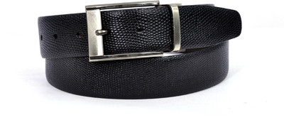

Pellezari Men Formal Black, Brown Genuine Leather Reversible Belt
