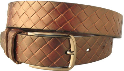 Lion Heart Men Casual Brown Genuine Leather Belt