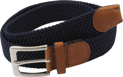 

Alvaro Men Casual Blue Fabric Belt