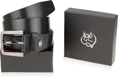 

Genious Men Casual Multicolor Genuine Leather Belt, Black-07