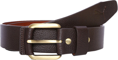 

Puma Men Brown Genuine Leather Belt