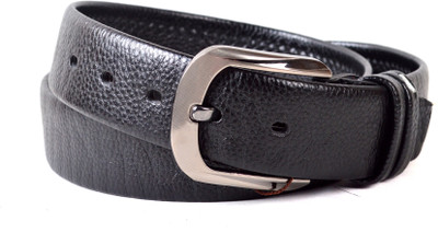 61% OFF on Drakemen Men Casual, Formal Black Genuine Leather Belt