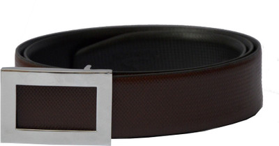 

Dennison Men Evening, Formal Black, Brown Genuine Leather Reversible Belt