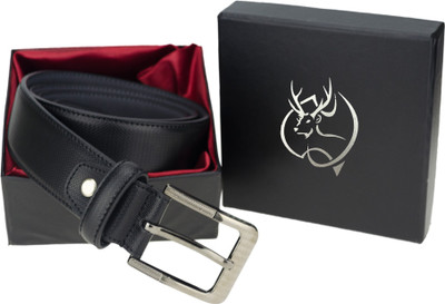 

Genious Men Casual, Formal, Party Black Genuine Leather Belt