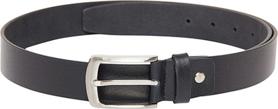 

Pacific Gold Men Formal Black Genuine Leather Belt