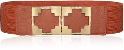 

Calvino Women Casual, Formal Brown Artificial Leather Belt