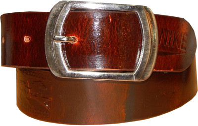 

Ansari Men Casual Brown Genuine Leather Belt