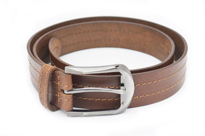 

Crapgoos Men Casual Brown Genuine Leather Belt