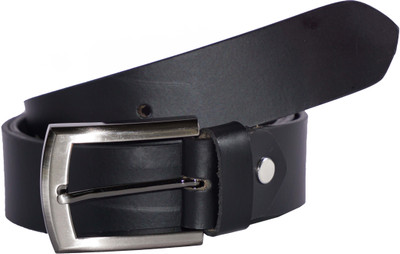 

Global Leather Boys Formal, Casual, Party, Evening Black Genuine Leather Belt