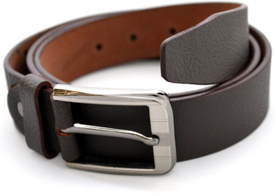 

Urban Diseno Men Casual Brown Genuine Leather Belt