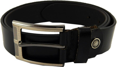 

Els Men Casual, Formal Black Genuine Leather Belt