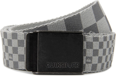 

Quick Silver Men Grey Belt, Gravel