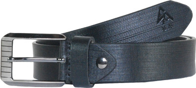 

Sondagar Arts Men Black Genuine Leather Belt