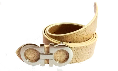 Mode Boys Casual, Formal Tan Genuine Leather Belt