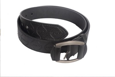 

Aam Shopping Men Casual Black Genuine Leather Belt