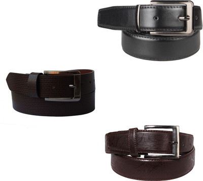 

Lenin Men Casual Brown Genuine Leather Belt
