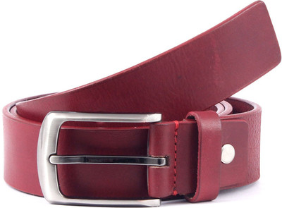 

Pacific Gold Men Formal, Casual Red Genuine Leather Belt
