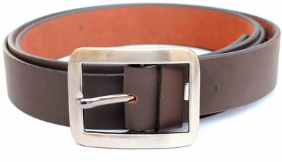

Tops Men Semi-formal Brown Genuine Leather Belt
