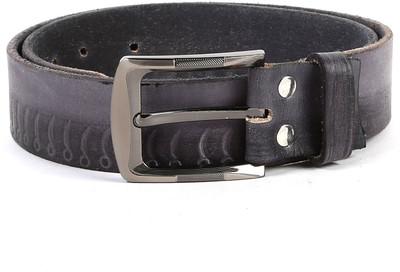 

WildHorn Men Casual Grey Genuine Leather Belt