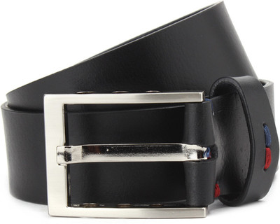 

Louis Philippe Men Black Metal Belt