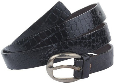

SRS Women Casual Black Synthetic Belt, Multicolor
