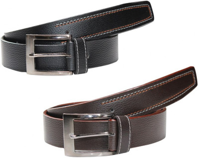 

Winsome Deal Men Formal, Casual Black, Brown Artificial Leather Belt
