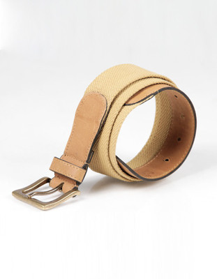 

Basics Men Khaki Fabric Belt
