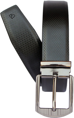 

Fashius Men Black Artificial Leather Belt, Black-01
