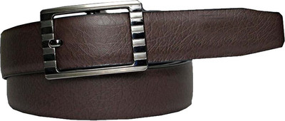 

LEE O Men Formal Black Genuine Leather Reversible Belt
