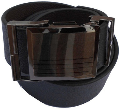 

B.S.Chadha Group Men Formal Black Genuine Leather Reversible Belt, Black5
