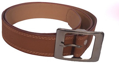 

Aam Shopping Men Brown Artificial Leather Belt