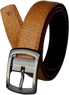 

Fashius Men Tan Artificial Leather Belt, Tan-01