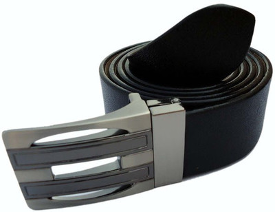 

M&Ms Men Formal Black Genuine Leather Belt